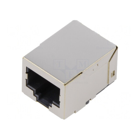 Soclu RJ45 8P8C Ecranat THT 90° | Electronic-mag.ro | Componente Electronice