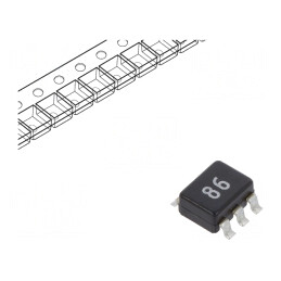 Filtru: anti-interferenţe; SMD; 100mA; 50VDC; 220mΩ; 800uH