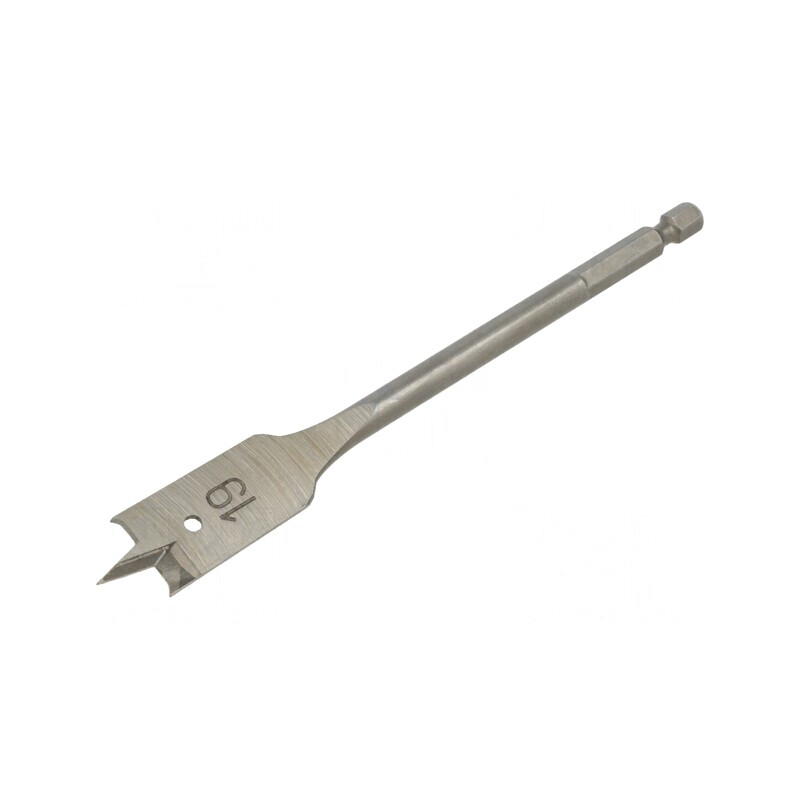 Burghiu Lopată Lemn 19mm 152mm | Electronic-mag.ro | Componente Electronice Burghiu Lopată Lemn 19mm 152mm | Electronic-mag.ro | Componente Electronice