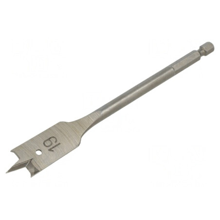 Burghiu Lopată Lemn 19mm 152mm | Electronic-mag.ro | Componente Electronice