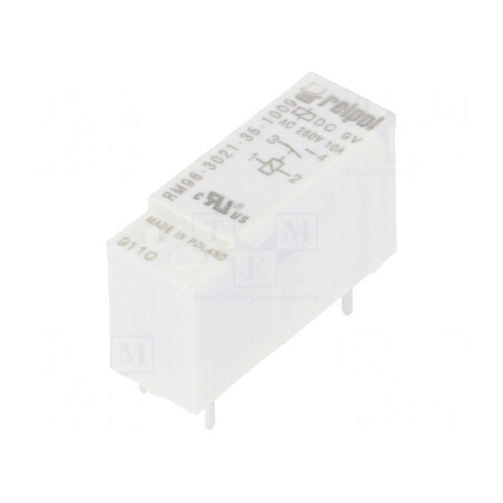 Releu electromagnetic SPST-NO 9VDC 8A PCB | Electronic-mag.ro | Componente Electronice