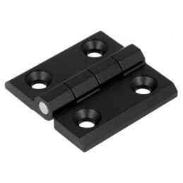 Balama Aluminiu-Zinc Neagră 50x50mm | Electronic-mag.ro | Componente Electronice