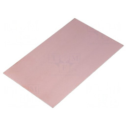 Laminat Aluminiu 1mm Cupru 160x100mm | Electronic-mag.ro | Componente Electronice