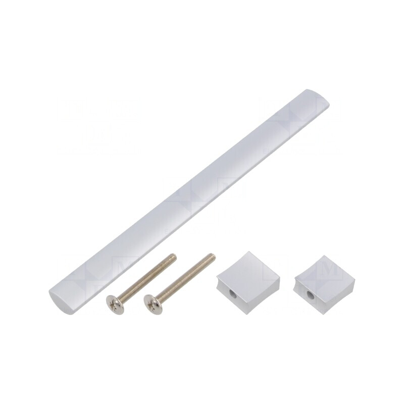 Manetă Aluminiu Naturală 30.5mm 180mm 15.5mm | Electronic-mag.ro | Componente Electronice