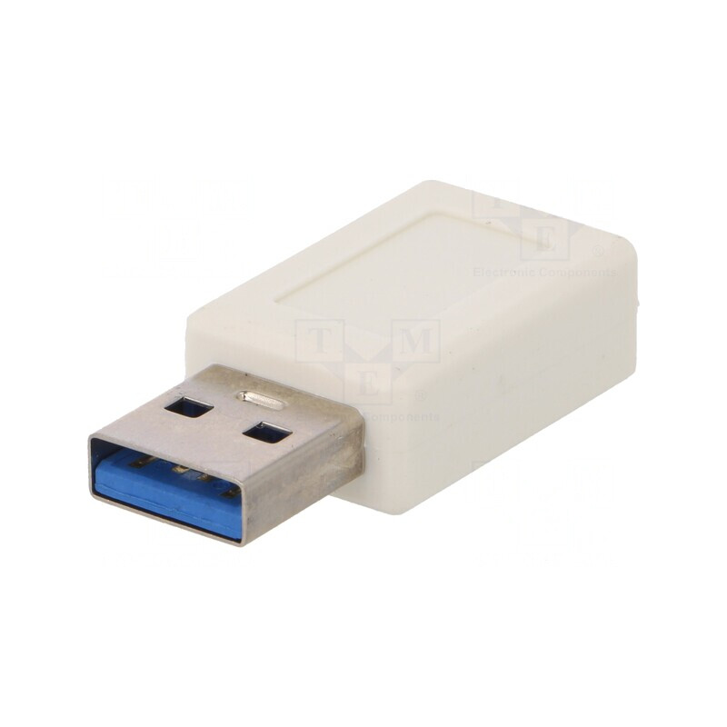 Adaptor USB 3.0 USB A la USB C Alb | Electronic-mag.ro | Componente Electronice