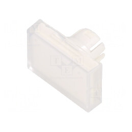 Lentilă Transparentă pentru Buton 22mm Plastic | Electronic-mag.ro | Componente Electronice