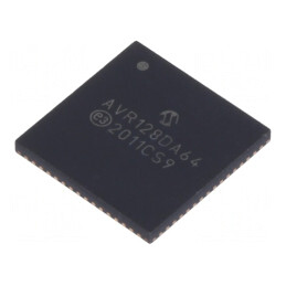 Microcontroler AVR QFN64 1.8-5.5VDC 3 AVR128 AVR-DA