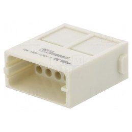 Conector HDC Modul Tată 17P 10A fără Contacte | Electronic-mag.ro | Componente Electronice