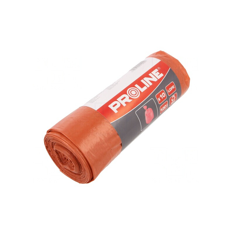 Saci de gunoi roșii 120L 10 buc. | Electronic-mag.ro | Componente Electronice