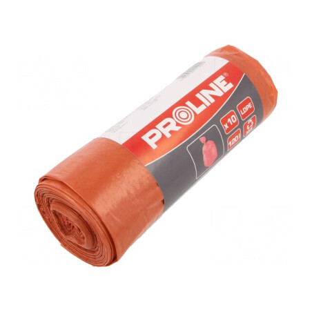 Saci de gunoi roșii 120L 10 buc. | Electronic-mag.ro | Componente Electronice