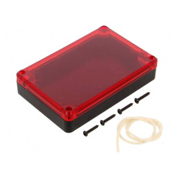 Carcasă Universală ABS Neagră 80x120x27mm | Electronic-mag.ro | Componente Electronice