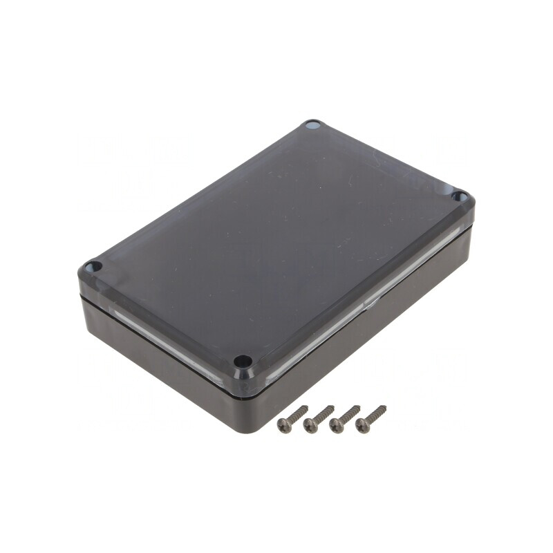Carcasă universală neagră din ABS 80x120x27mm | Electronic-mag.ro | Componente Electronice Carcasă universală neagră din ABS 80x120x27mm | Electronic-mag.ro | Componente Electronice