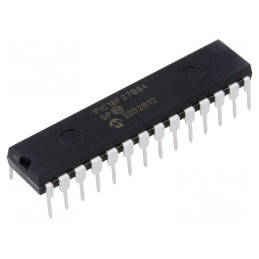 Microcontroler PIC18 64MHz 1.8-5.5VDC DIP28 | Electronic-mag.ro | Componente Electronice