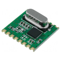 Receptor RF FM FSK 868MHz SPI SMD | Electronic-mag.ro | Componente Electronice