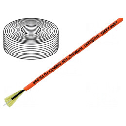 Cablu fibră optică HITRONIC® POF 6mm | Electronic-mag.ro | Componente Electronice