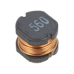 Inductor SMD 56uH 400mΩ 5,2x5,8x4,5mm | Electronic-mag.ro | Componente Electronice
