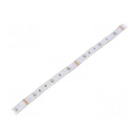 Bandă LED RGB 12V 30 LED/m IP65 6W/m Albă | Electronic-mag.ro | Componente Electronice