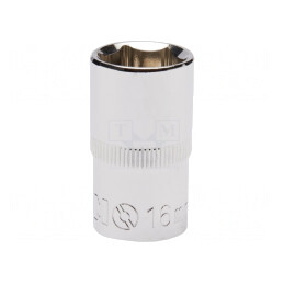 Tubulară HEX 16mm 1/2 oțel crom-vanadium | Electronic-mag.ro | Componente Electronice