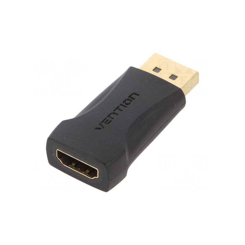 Adaptor DisplayPort la HDMI Negru | Electronic-mag.ro | Componente Electronice