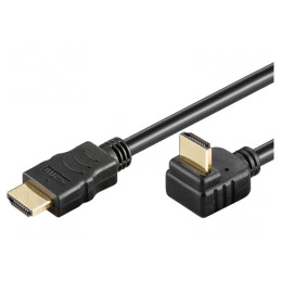 Cablu HDMI 1.4 2m Negru | Electronic-mag.ro | Componente Electronice