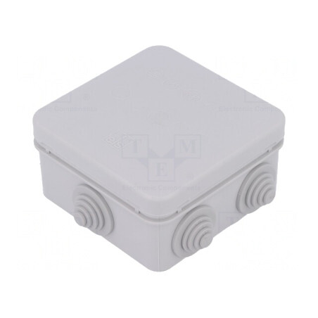 Cutie de Conexiuni pentru Perete 85x85x42mm | Electronic-mag.ro | Componente Electronice