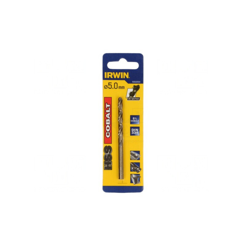 Burghiu Metal 5mm HSS-Co | Electronic-mag.ro | Componente Electronice