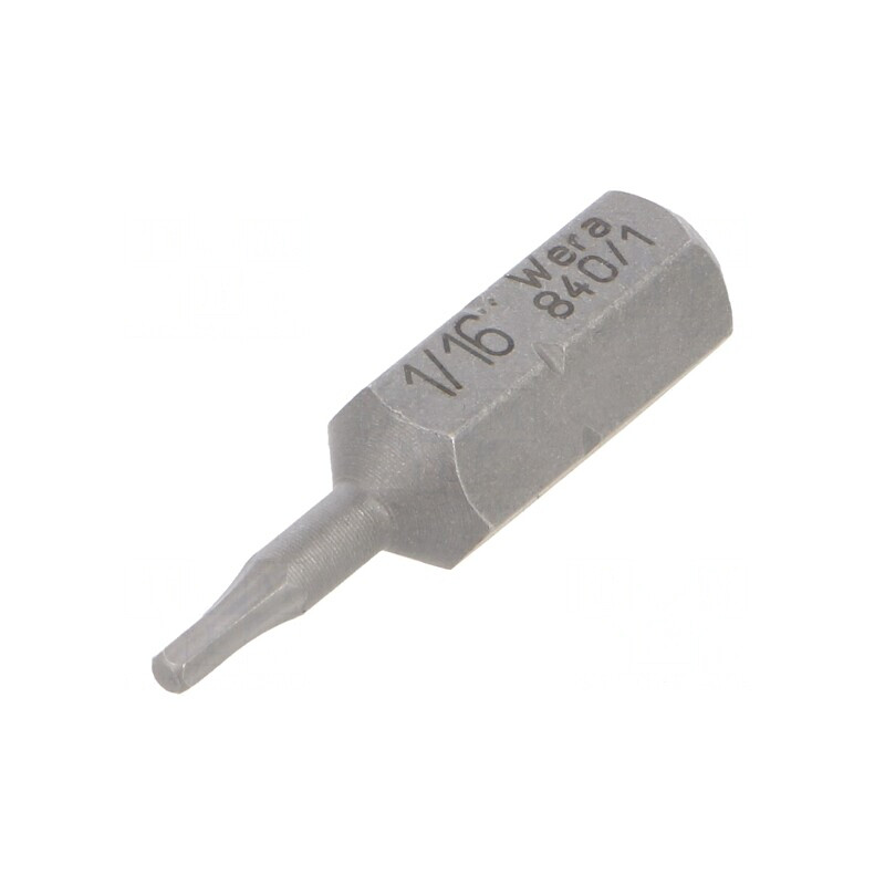 Capăt șurubelniță HEX 1/16 25mm | Electronic-mag.ro | Componente Electronice