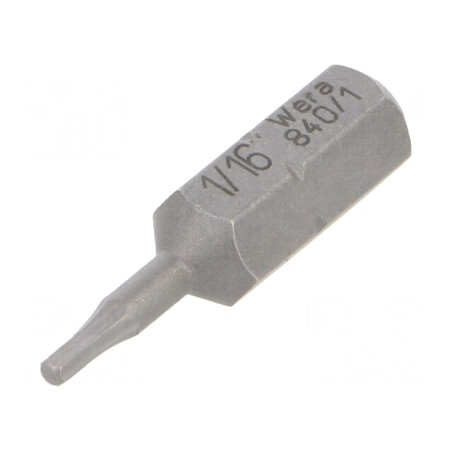 Capăt șurubelniță HEX 1/16 25mm | Electronic-mag.ro | Componente Electronice