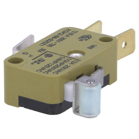 Microîntrerupător cu Rola 12A 250VAC | Electronic-mag.ro | Componente Electronice