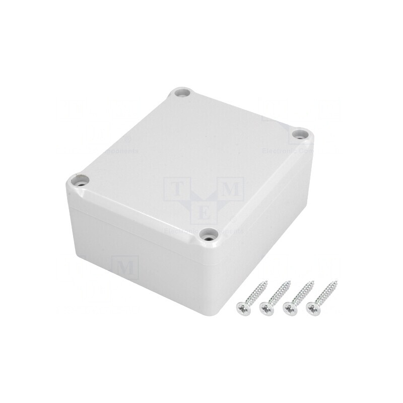 Carcasă Universală ABS Gri cu Garnitură 74x89x41mm | Electronic-mag.ro | Componente Electronice