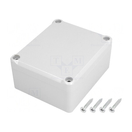 Carcasă Universală ABS Gri cu Garnitură 74x89x41mm | Electronic-mag.ro | Componente Electronice
