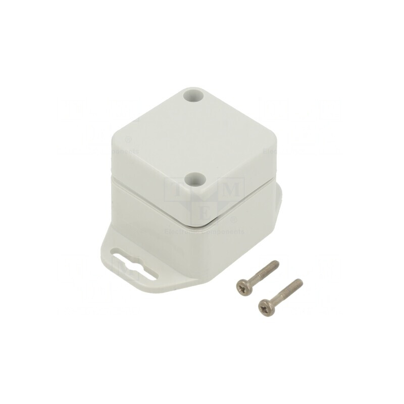 Carcasă universală ABS gri deschis 45x45x40mm | Electronic-mag.ro | Componente Electronice