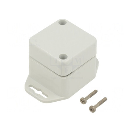 Carcasă universală ABS gri deschis 45x45x40mm | Electronic-mag.ro | Componente Electronice