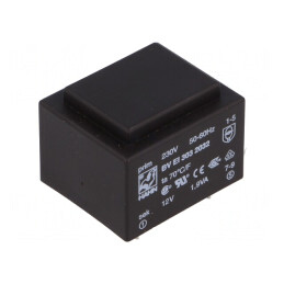 Transformator Încapsulat 230V 12V PCB 1.9VA | Electronic-mag.ro | Componente Electronice
