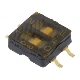 Comutator DIP-SWITCH 2 Pozitii SMD