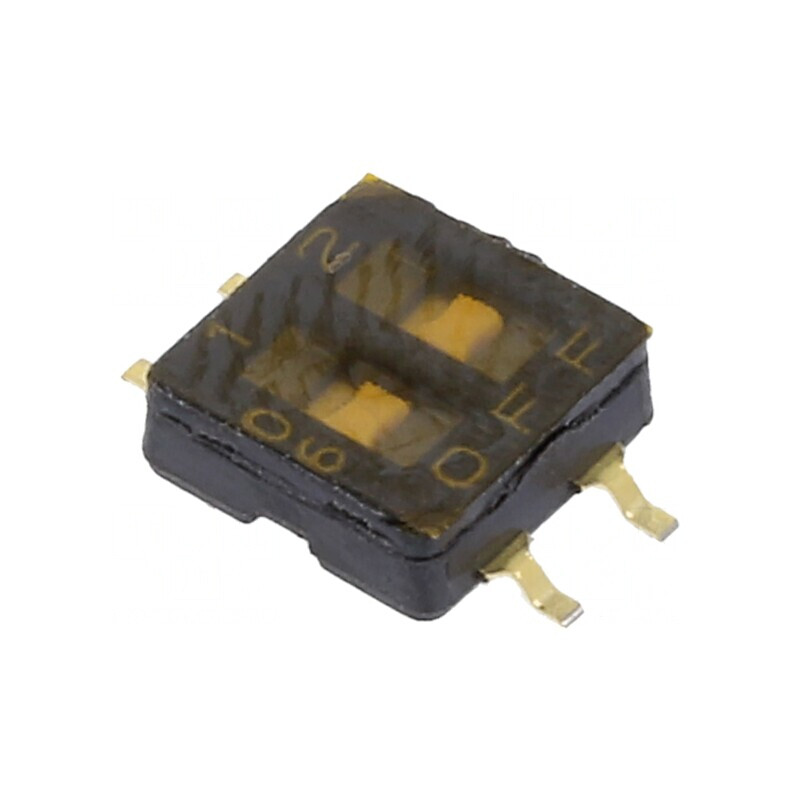 Comutator DIP-SWITCH 2 Pozitii SMD | Electronic-mag.ro | Componente Electronice