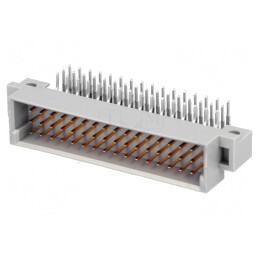 Soclu DIN 41612 tip 2C tată 48 PIN THT 90° | Electronic-mag.ro | Componente Electronice