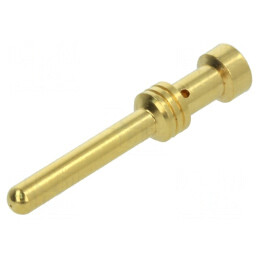 Pin tată aurit 1,5mm2 16AWG crimpat | Electronic-mag.ro | Componente Electronice