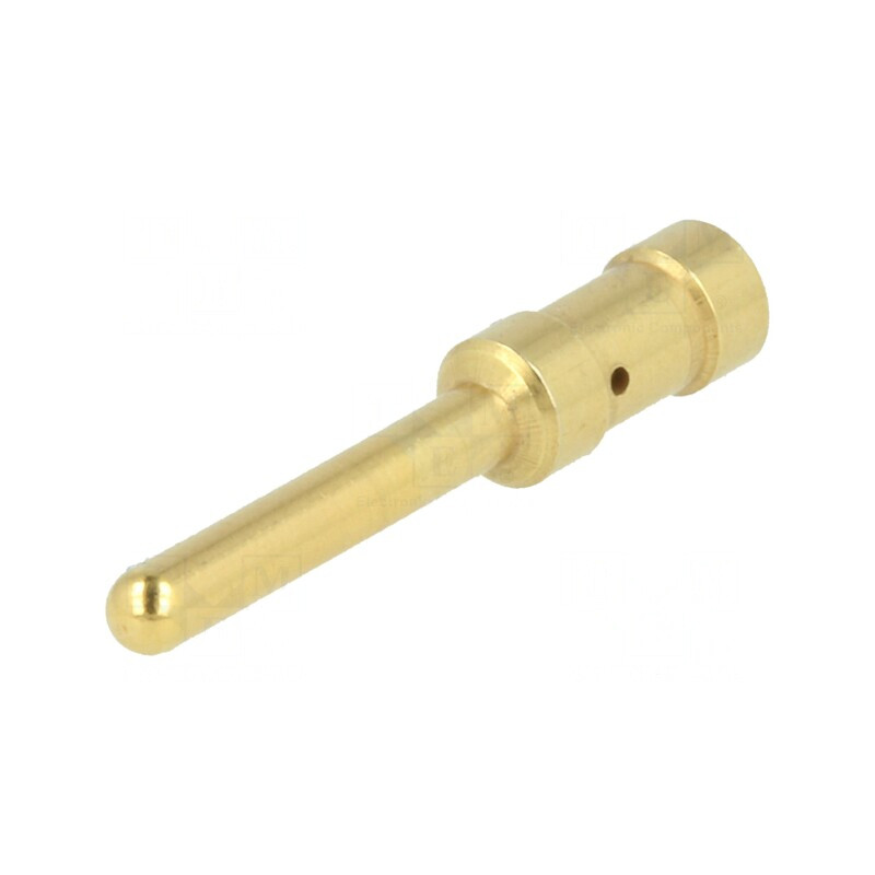 Pin tată aurit cupru 4mm2 12AWG 16A | Electronic-mag.ro | Componente Electronice