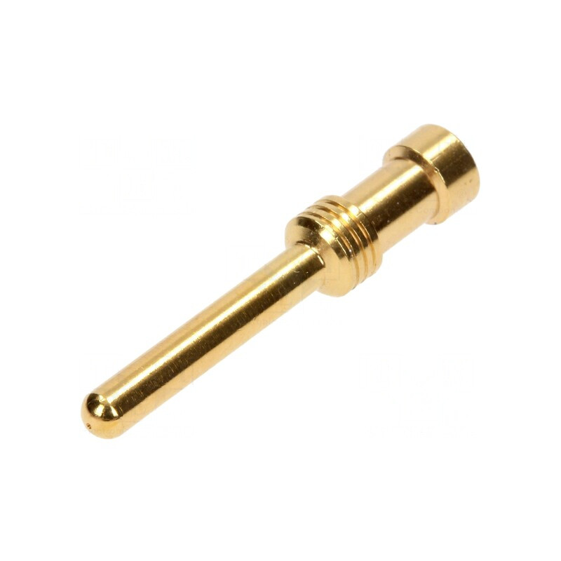 Pin Tată Cupru Aurit 2.5mm2 14AWG Crimpat Han E® HMC | Electronic-mag.ro | Componente Electronice