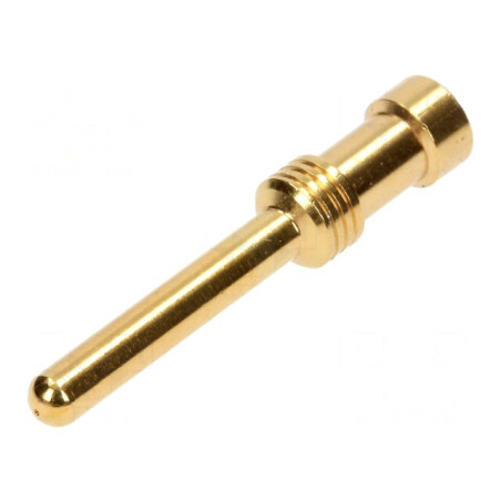 Pin Tată Cupru Aurit 2.5mm2 14AWG Crimpat Han E® HMC | Electronic-mag.ro | Componente Electronice