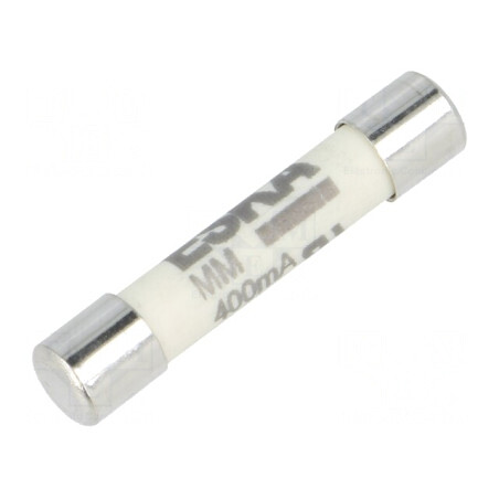 Siguranță ultra-rapidă 400mA 1kVAC 6,3x32mm alamă | Electronic-mag.ro | Componente Electronice