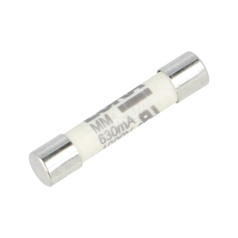 Siguranță Ultra-Rapidă 630mA 1kVAC 6.3x32mm Alamă | Electronic-mag.ro | Componente Electronice