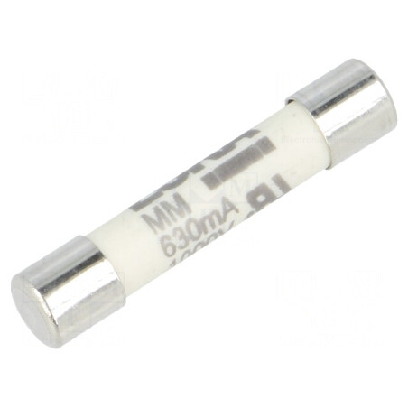 Siguranță Ultra-Rapidă 630mA 1kVAC 6.3x32mm Alamă | Electronic-mag.ro | Componente Electronice