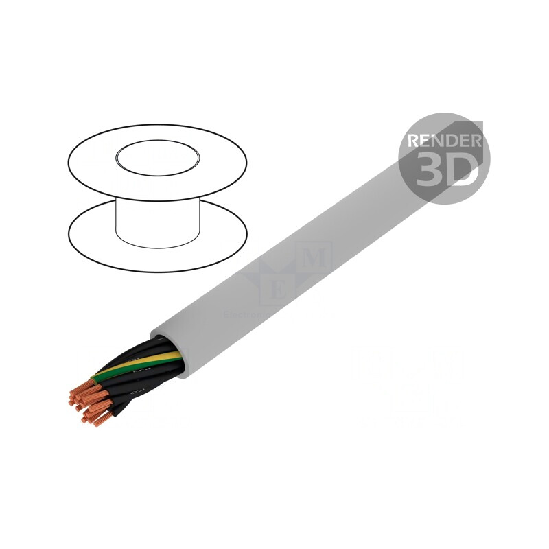 Cablu JZ-500 neecranat 14G0,5mm2 Cu gri 300V/500V | Electronic-mag.ro | Componente Electronice Cablu JZ-500 neecranat 14G0,5mm2 Cu gri 300V/500V | Electronic-mag.ro | Componente Electronice