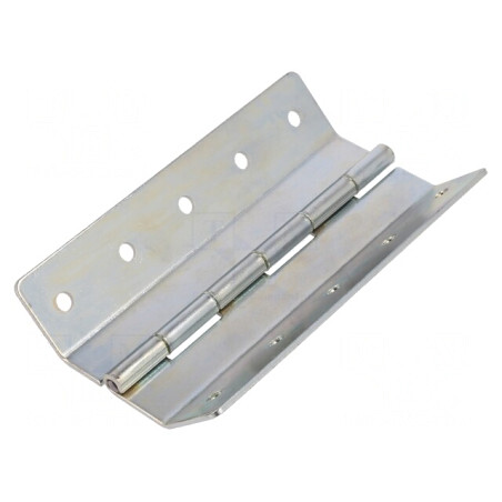 Balama Oțel Zincat Naturală 103.6mm x 145mm 10 Orificii | Electronic-mag.ro | Componente Electronice