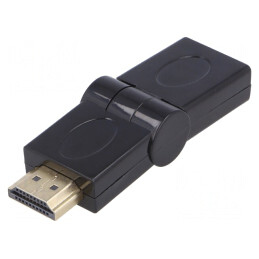 Adaptor HDMI 1.4 Negru ±90° Mobil | Electronic-mag.ro | Componente Electronice
