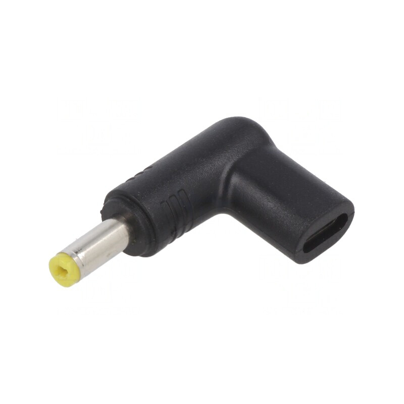 Adaptor USB C DC 4.8/1.7 Negru 100W 5A | Electronic-mag.ro | Componente Electronice