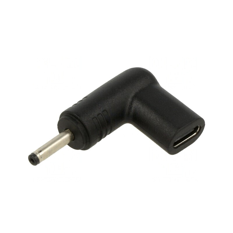 Adaptor DC 3.0/1.0 USB-C Negru 100W 5A | Electronic-mag.ro | Componente Electronice