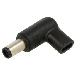 Adaptor USB C DC 7,4/5,0 100W 5A Negru | Electronic-mag.ro | Componente Electronice